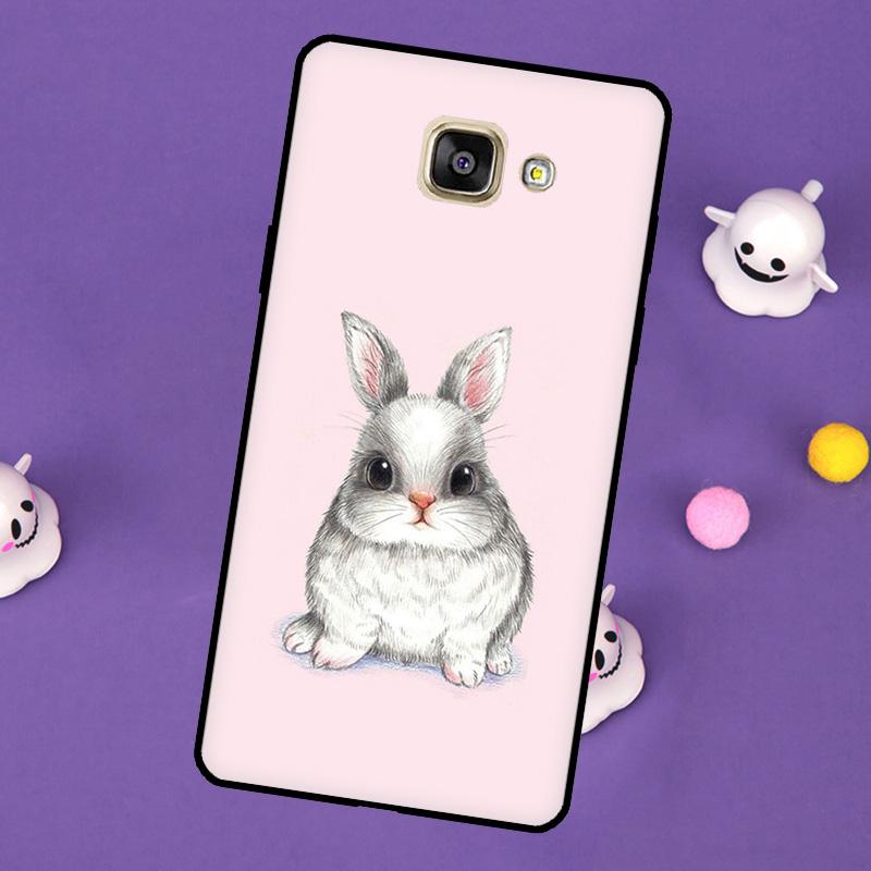 

Чехол для телефона Кролик для Samsung Galaxy J8 A6 A7 A8 A9 2018 J4 J6 Plus J3 J5 J7 2017 J1 A3 A5 2016 A6 2018