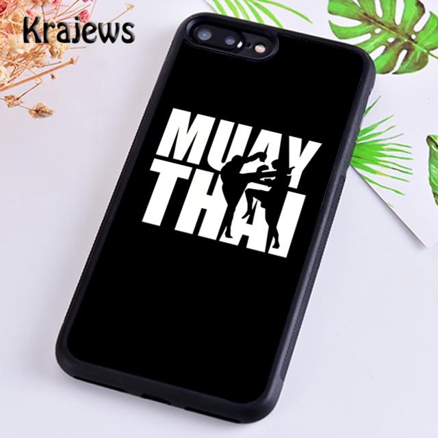 Krajews Muay Thai Kickboxen Kampf Handyhülle Cover Für iPhone 17 Air 16 15 14 plus 11 12 13 pro max Hülle Shell Fundas