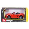 Bburago 1/24 Scale Porsche 718 Boxster Orange / Diecast Model Car, Finished Product, 18-21087 OG