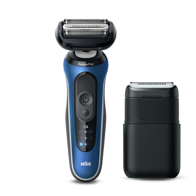 Braun 6 Electric Shaver + Portable Electric Shaver