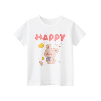 Children's Clothing, Children's Short-sleeved T-shirts, Baby Girl Clothes