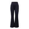 2025 New Solid Color Suit Pants Fashion High Waist Slim Micro-flare Pants Temperament Commuter Slim Elastic Wide-leg Pants