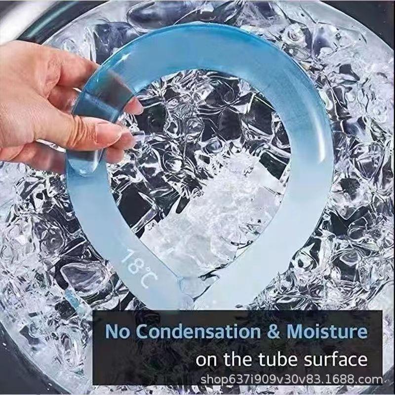 New Summer Neck Cooling Ring - Ice Neck Cooling Strap-Ice Collar-Outdoor Neck Cooling Ice Ring-Summer Cooling Ice Ring