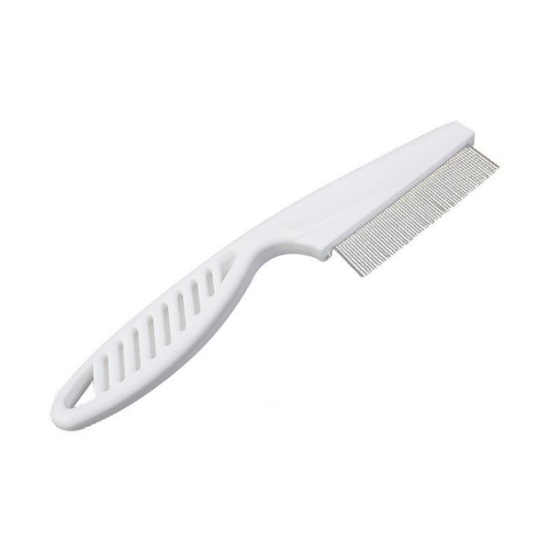 

Daily Pet Grooming Comb, Cat And Dog Flea Comb, Portable Pet Universal Beauty And Cleaning Products 14cm белый