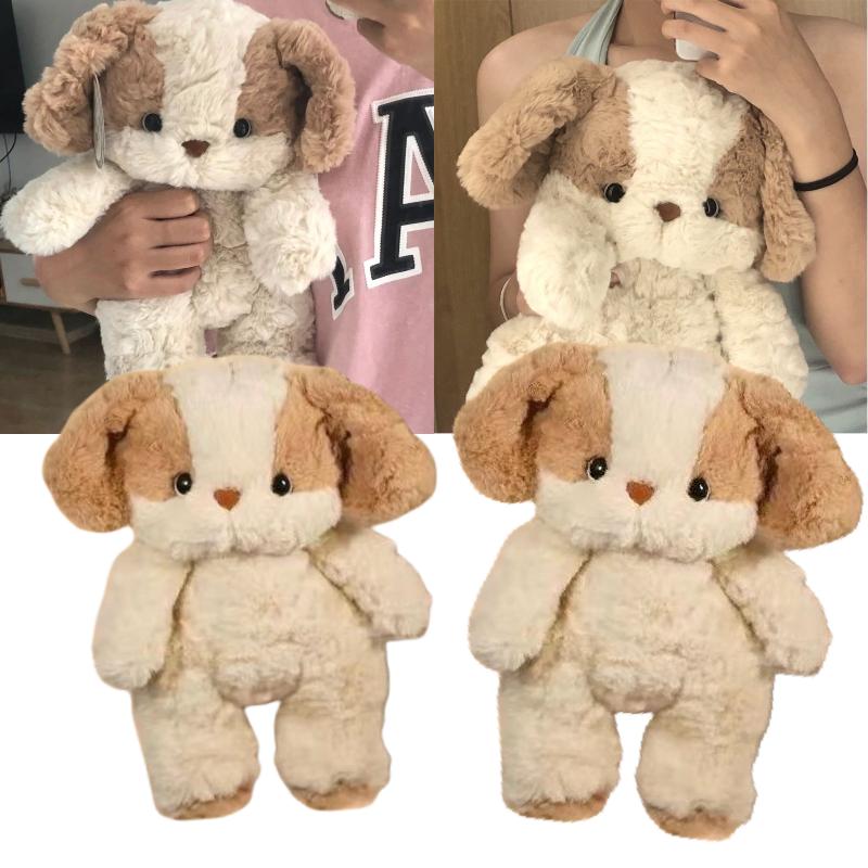 Cartoon Dog Cute Plush Dolls Animal Stuffed Toys Sleepy Companion Throw Pillow