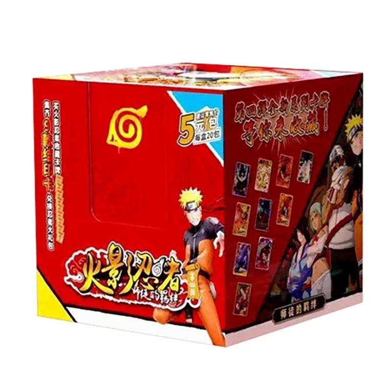 Naruto Card Deluxe Collection Edition Card Naruto Sasuke Anime Character TCG Board Game Toys Children Gifts