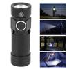 Portable Mini Pocket LED USB Flashlight Waterproof White Light Ultra Small Torch
