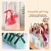 2pcs Holiday Gift Bags, Eco-Friendly Companion Candy Birthday Gift Bags, Anniversary Commemorative Bags, Frosted Tote Bags