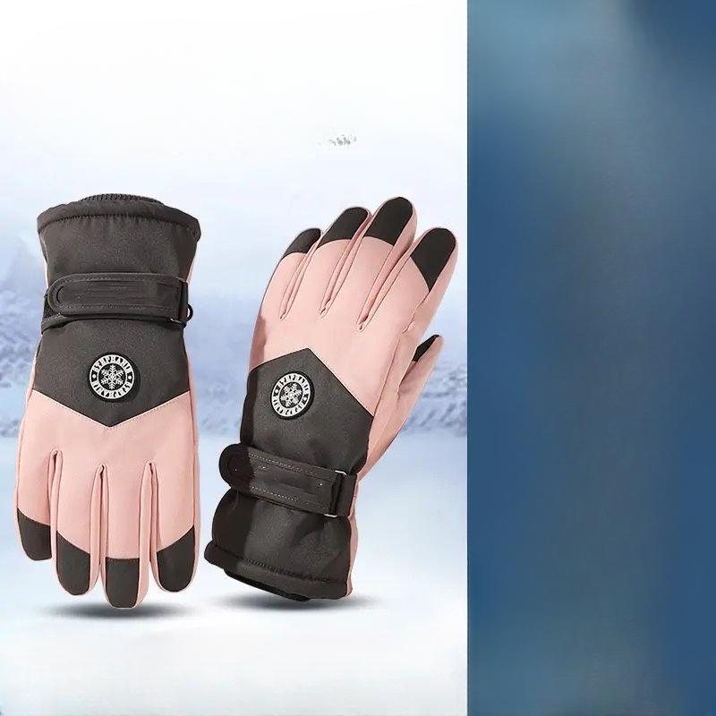 New Fleece-thickened Practical Cotton Gloves for Men and Women Winter Wool Touch Screen Warm Gloves for The Elderly