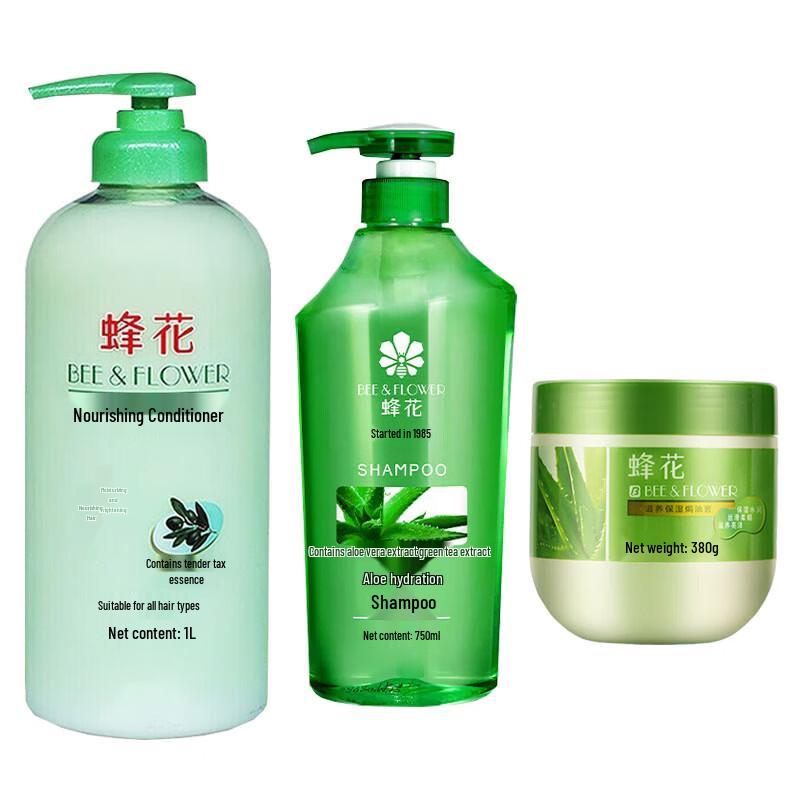 Bee & Flower Anti-Dandruff Hair Care 3-Piece Set