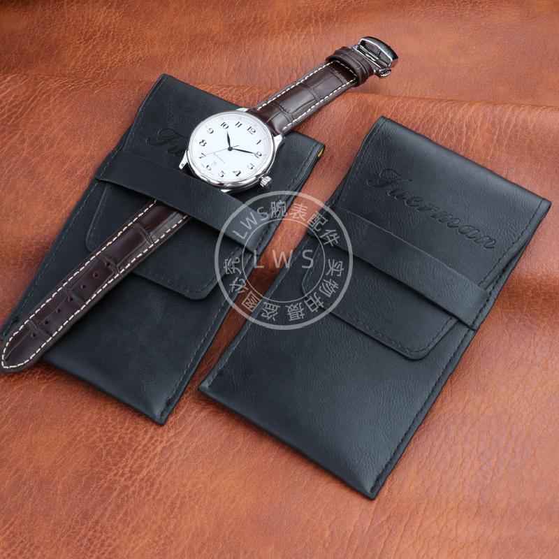 Watch Bag Convenient Flip Cover Simple Watch Travel Storage Single Piece Creative Anti-fall Watch Leather Case Organizer Pouch