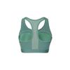 Nike Solid Color Comfort Zip Sports Bra Women Underwear Teal FN2732-361