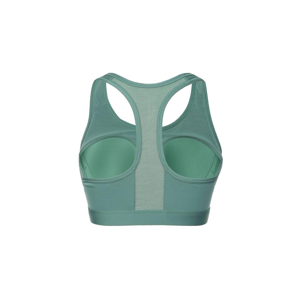 Nike Solid Color Comfort Zip Sports Bra Women Underwear Teal FN2732-361