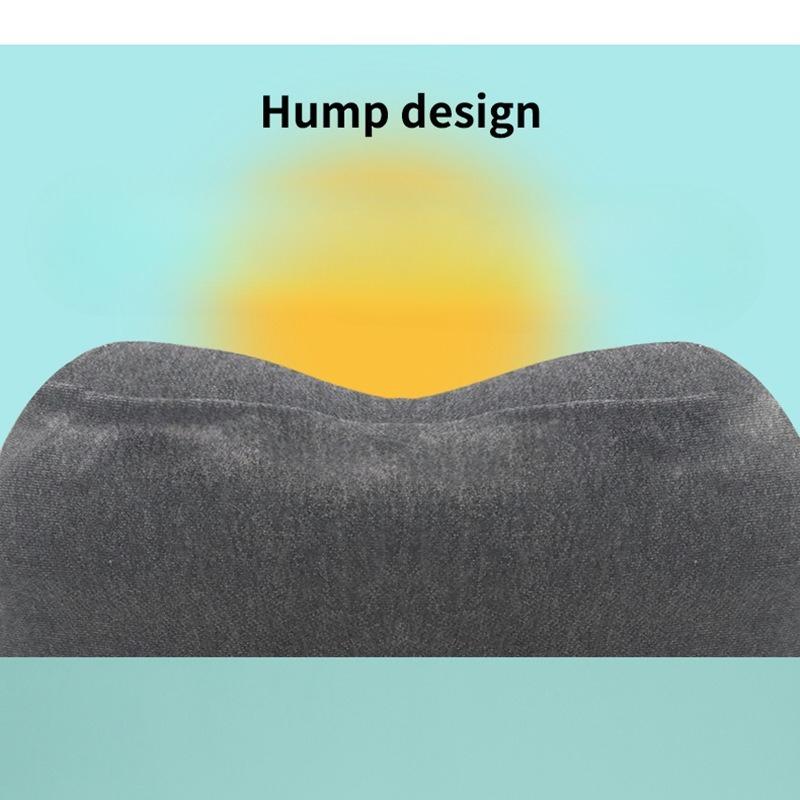 Multi-functional Hooded Memory Foam Travel Pillow - Portable U-Shaped Neck Support for Airplane & Office Nap