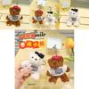 Niedlicher stylischer Teddybär Plüsch Schlüsselanhänger Zubehör im Cartoon-Figuren-Stil