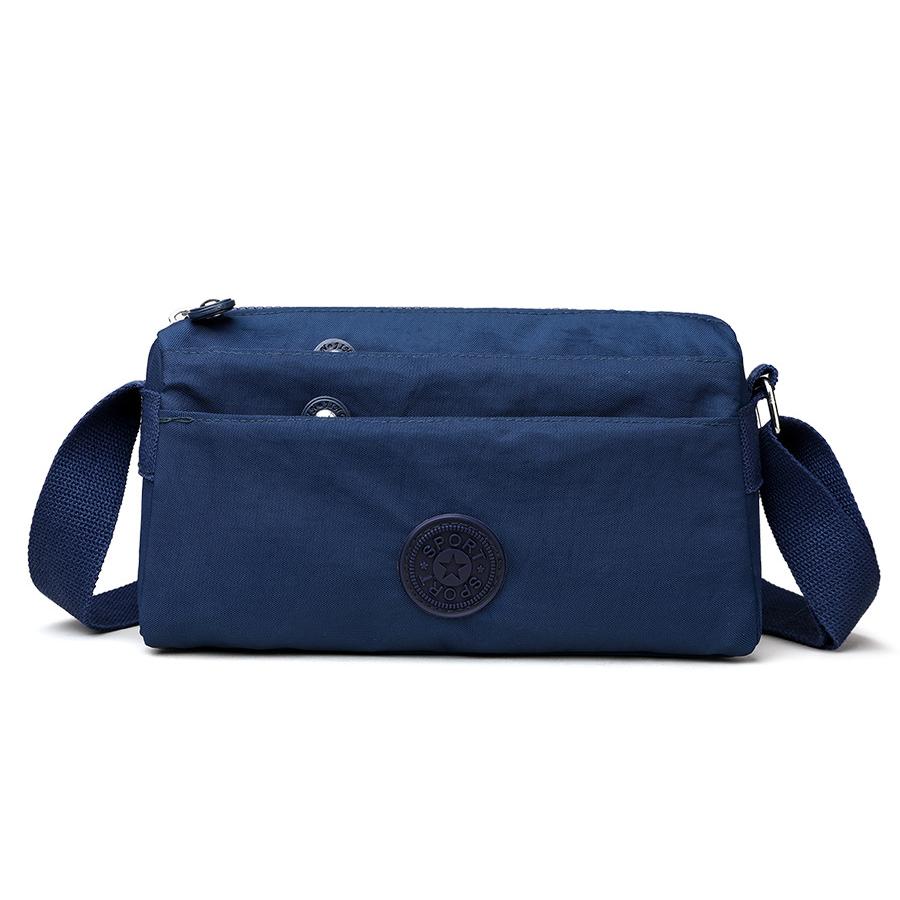 Geantă din pânză Rucsac cu mai multe straturi Geantă de pânză de nailon, geantă pentru mamă de vârstă mijlocie Geantă mică, bunica în vârstă, geantă de damă din pânză Oxford