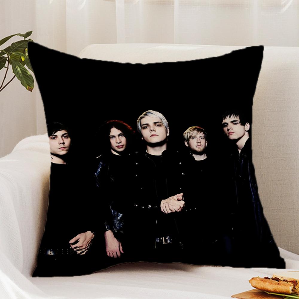 My C-Chemical R-Romance Cushion Cover Premium Comfort Reversible Pillow Cover - Dual - Use Design for Home & Car