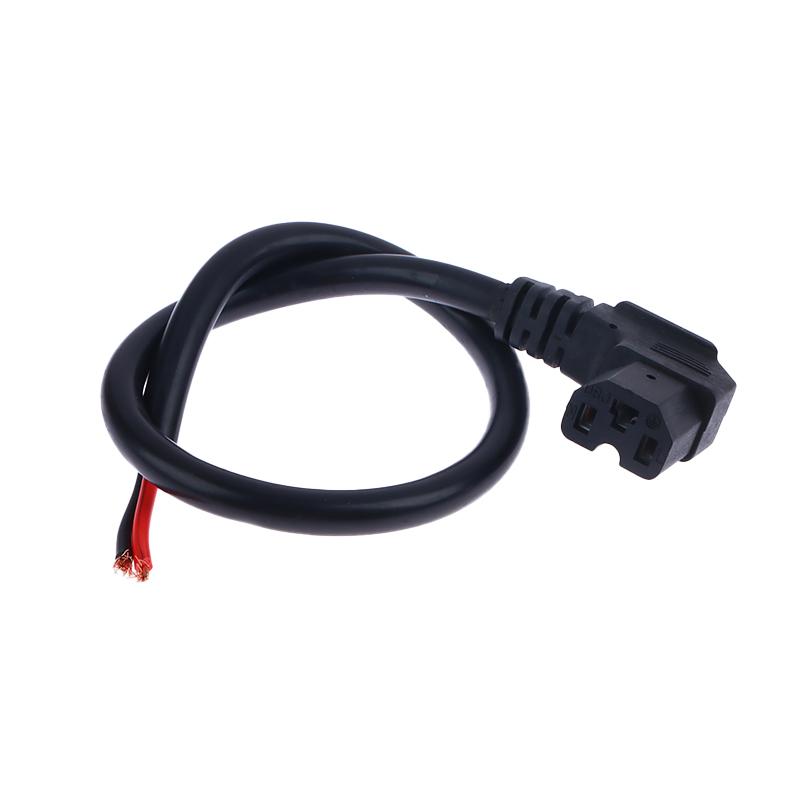 

Interface Cable Wire Scooter Copper Core T Type Cable Charging Plug Socket E-Bike Charging Plug Electric Tricycle Parts as the picture