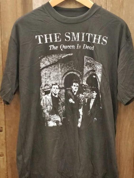 The Smiths Tour T-shirt The Smiths Band Rock Band Black Unisex T shirt KH10903 S