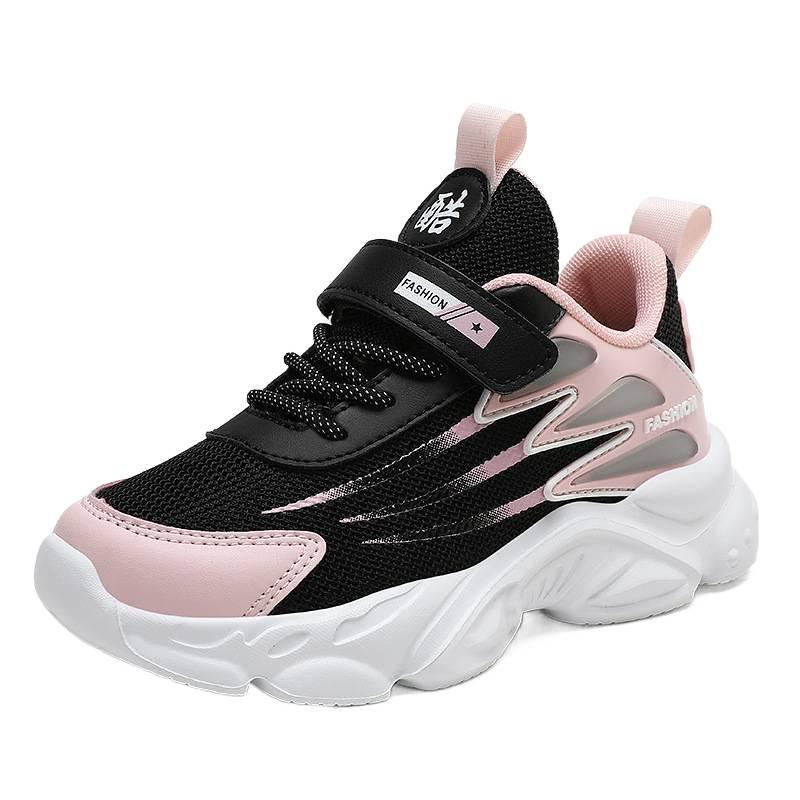 Factory direct supply, new children's running shoes, classmates, sports shoes, boys and girls mesh breathable mesh shoes