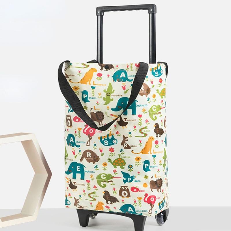 Cărucior de cumpărături pentru cumpărături alimentare, uz casnic, bagaje, geantă expres, cărucior, remorcă portabilă, cărucior de cumpărături pliabil pentru vârstnici