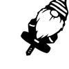 Garden Stake Santa Claus Decoration Yard Art Stake Hollow Acrylic Ground Insert