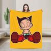 Astro Boy Schlafen Astroboy Decken Flanell Frühling Herbst Leicht Dünn Überwurfdecke für Sofa Couch Plüsch Dünne Steppdecke