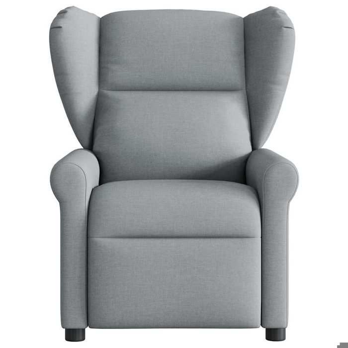 VidaXL Recliner Light Grey Fabric, Armchair, TV Recliner, Stroller, Recliner for People 4015656