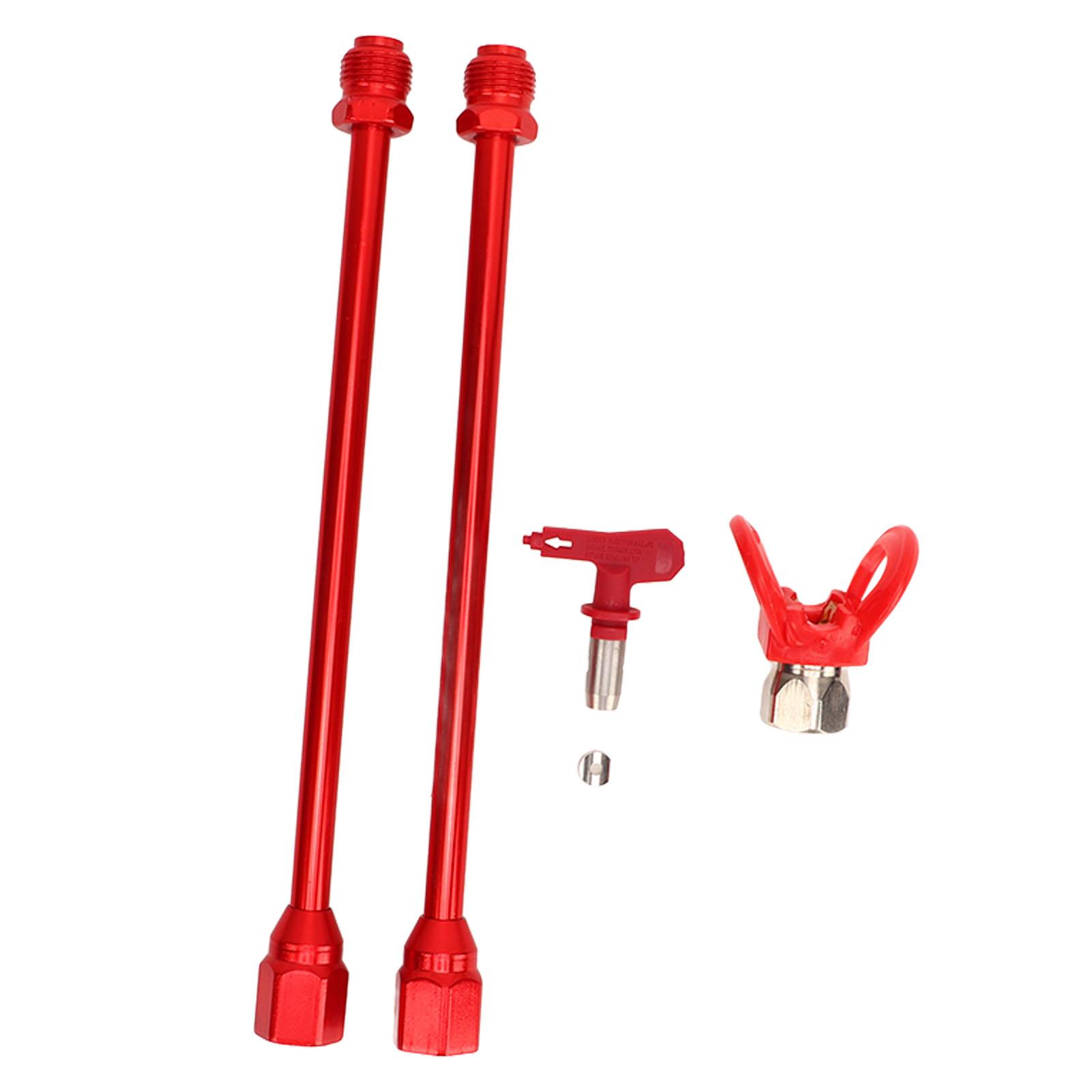 

2 шт. удлинитель распылителя G7/8 14 из нержавеющей стали, удлинитель наконечника распылителя, замена для дома красный