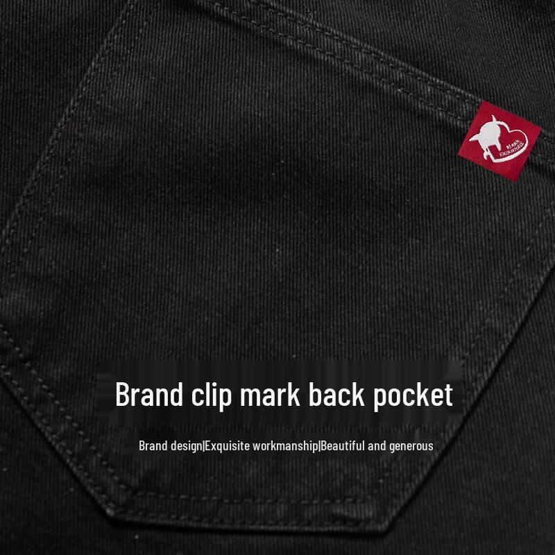 Men's American Retro Straight-Leg Loose Fit Jeans