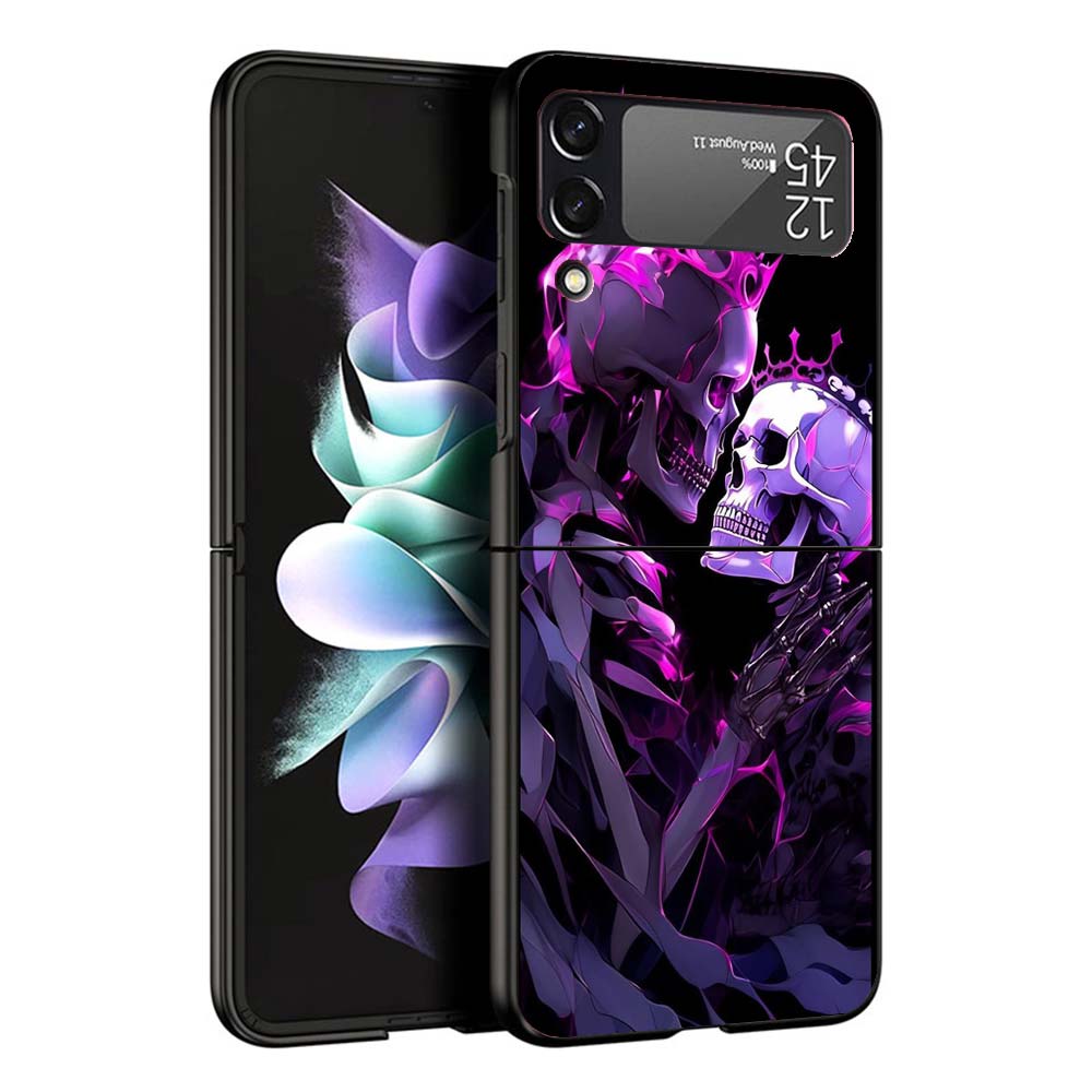 

Anatomy Skeleton Heart Lovey Kiss Cases For Samsung Galaxy Z Flip 4 5 6 7 3 Z Flip7 Flip6 Flip4 Flip5 Flip3 5G Hard Shockproof F Samsung Z Flip