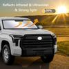 Windshield Sun Shade For Toyota Tundra Accessories   2024 2025 2026, Foldable Front Sun Visor, 22 23 24 25 26 Tundra SR,SR5,Limited,Platinum,TRD
