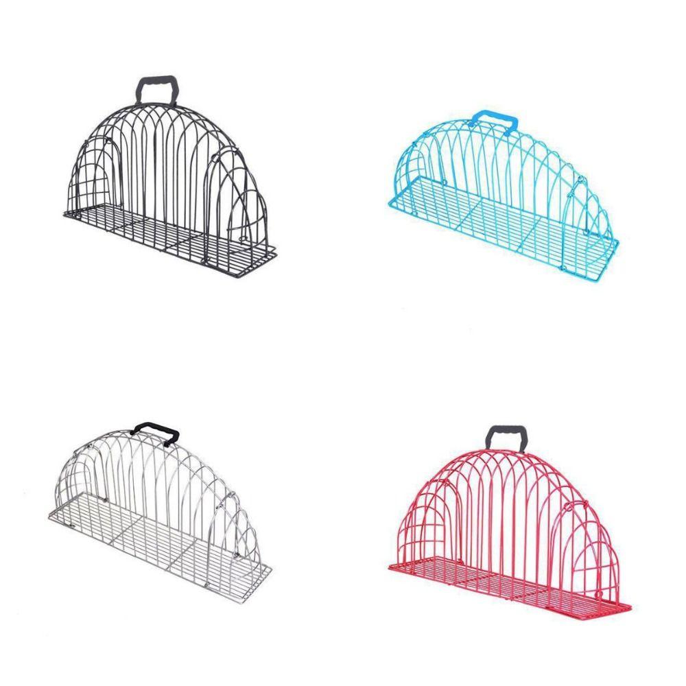 Metal Simple Cat Bath Cage Fixed Anti Seizing Wash Cat Cage Lightweight Safe Cleaning Pet Cage Cat Beauty Accessorie