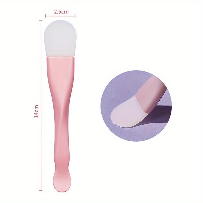 Double Head Silicone Facial Mask Brush F Ace Cleaning Scraper Daub Type Mud Film Special Brush Beauty Tool
