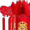 Year Hanging Lantern Decoration 3D Decorative Traditional for Holiday Indoor Outdoor Hotel
