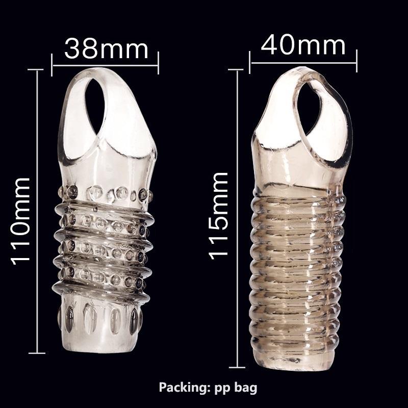 Penis Cock Ring Gjenbrukbar Silikon Forsinkelse Ejakulasjon Sterkere ereksjon Sexleketøy Voksen Ring Cock For Menn Mann Sex Shop