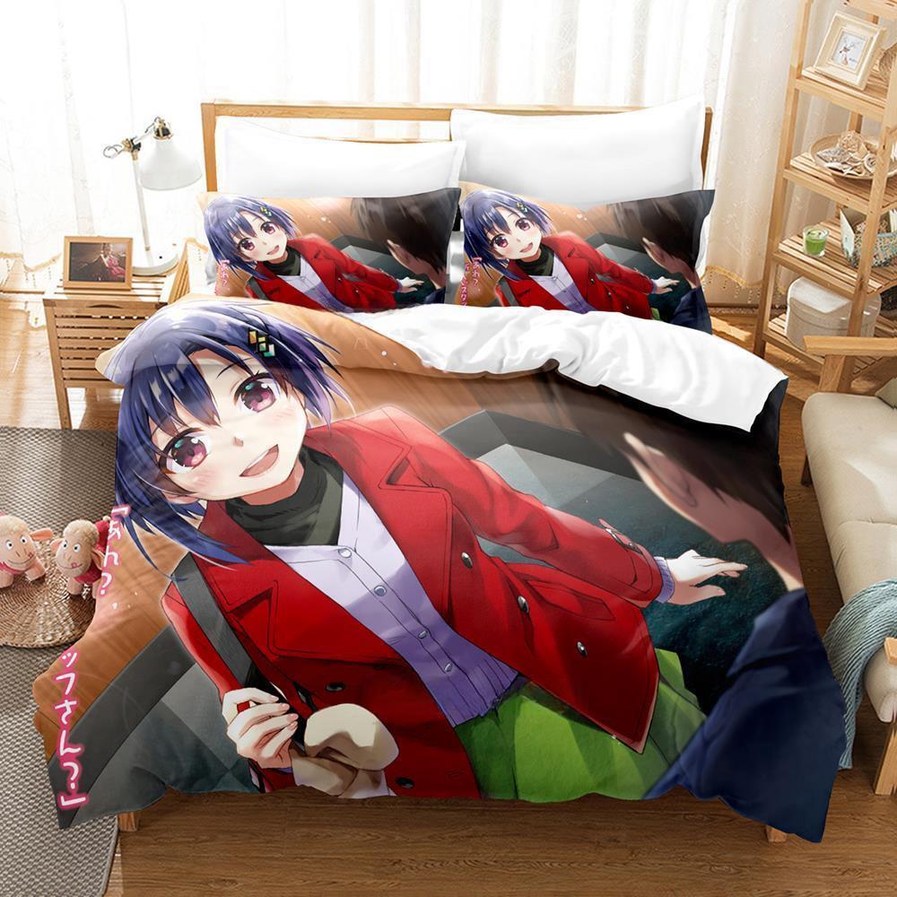 New Remake Our Life! Bedding Set Single Twin Full Queen King Size Bed Set Adult Kid Bedroom Duvet Cover Sets Anime Bed Sheet Set