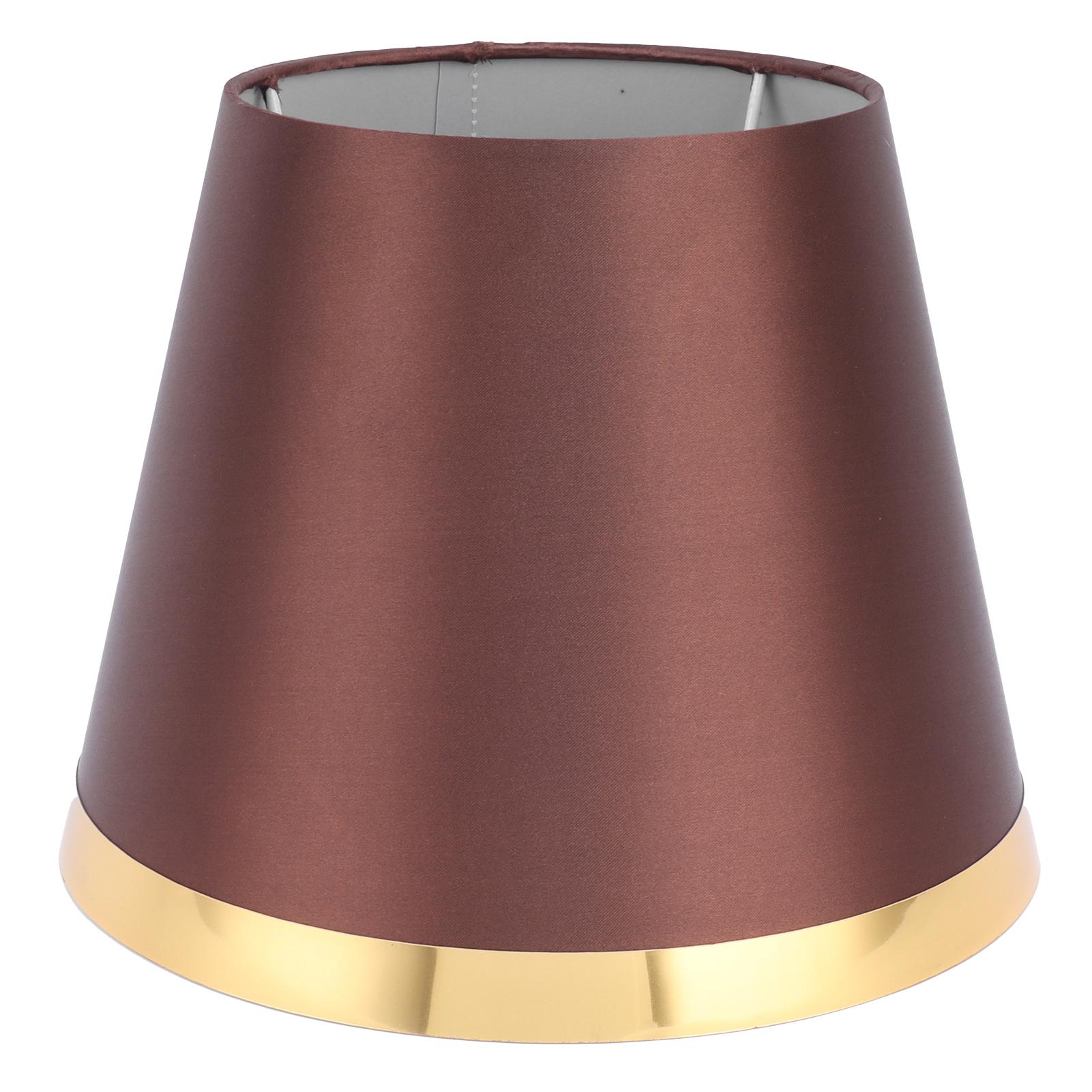 

Fabric Lamp Shade European Style Modern Lampshade for E27 Table Lamp Floor Light Supplies PX133 Coffee