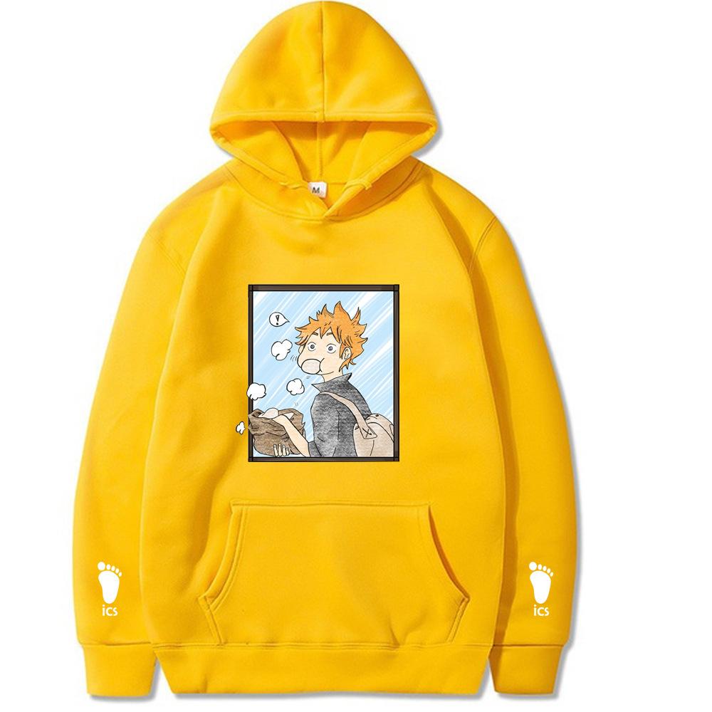 Haikyuu Fashion Hoodies Men Women Hooded Sweatshirts Fashion Casual Pullovers Autumn Boys Girls Black Streetwear Hoodie