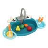 Brinquedos de Lava-louças de Cozinha Elétrica Simulação Inovadora Água Circulante Cozinha Infantil Interativa