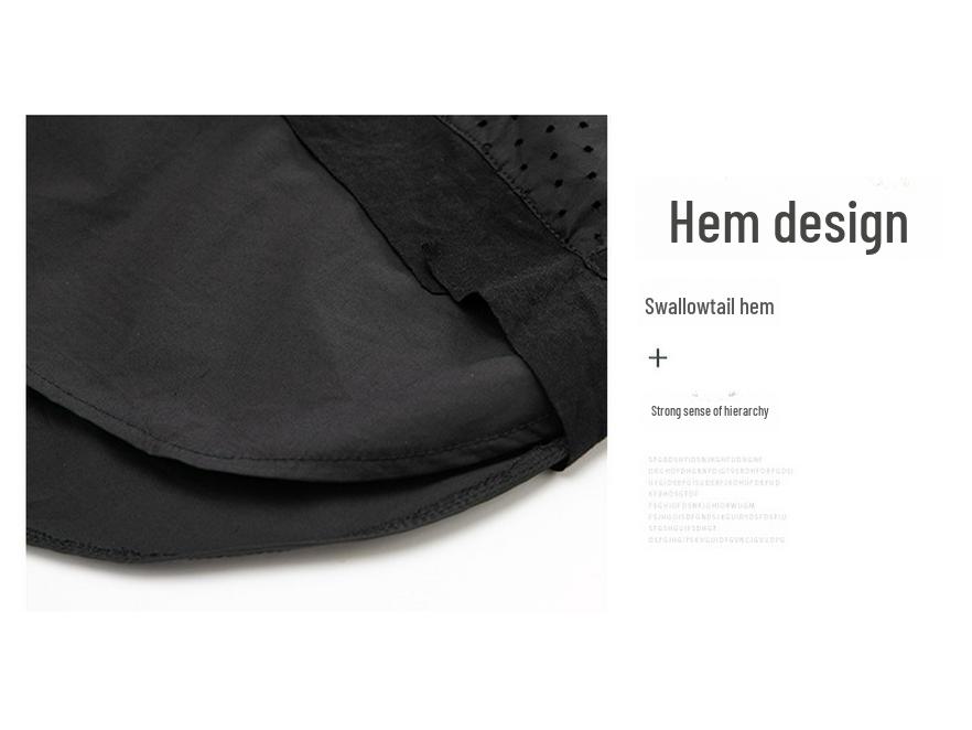 Evropské a americké letní dámské bavlněné tričko s prošívaným dutým vzorem