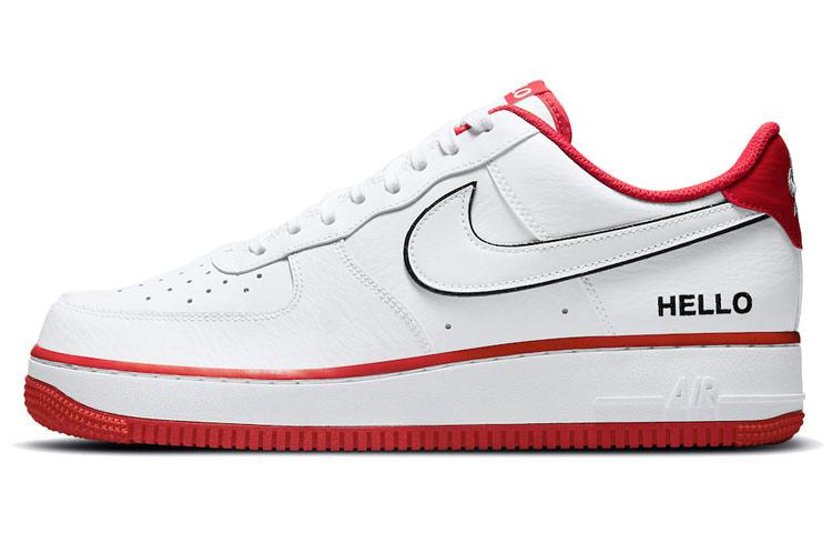 

Nike X Urbanstar Air Force 1 07 Lx HELLO Pack White University Red CZ0327-100 38.5