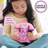 Just Play Disney Junior Minnie Mouse Ring Me Rotary Style Cell Phone with Lights and Sounds, Pink, Ages 3+