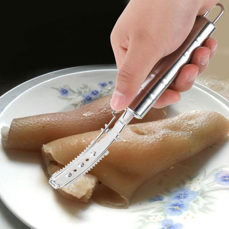 Buy Stainless Steel Pig Hair Scraper Fish Scale Pork Hair Remover ...