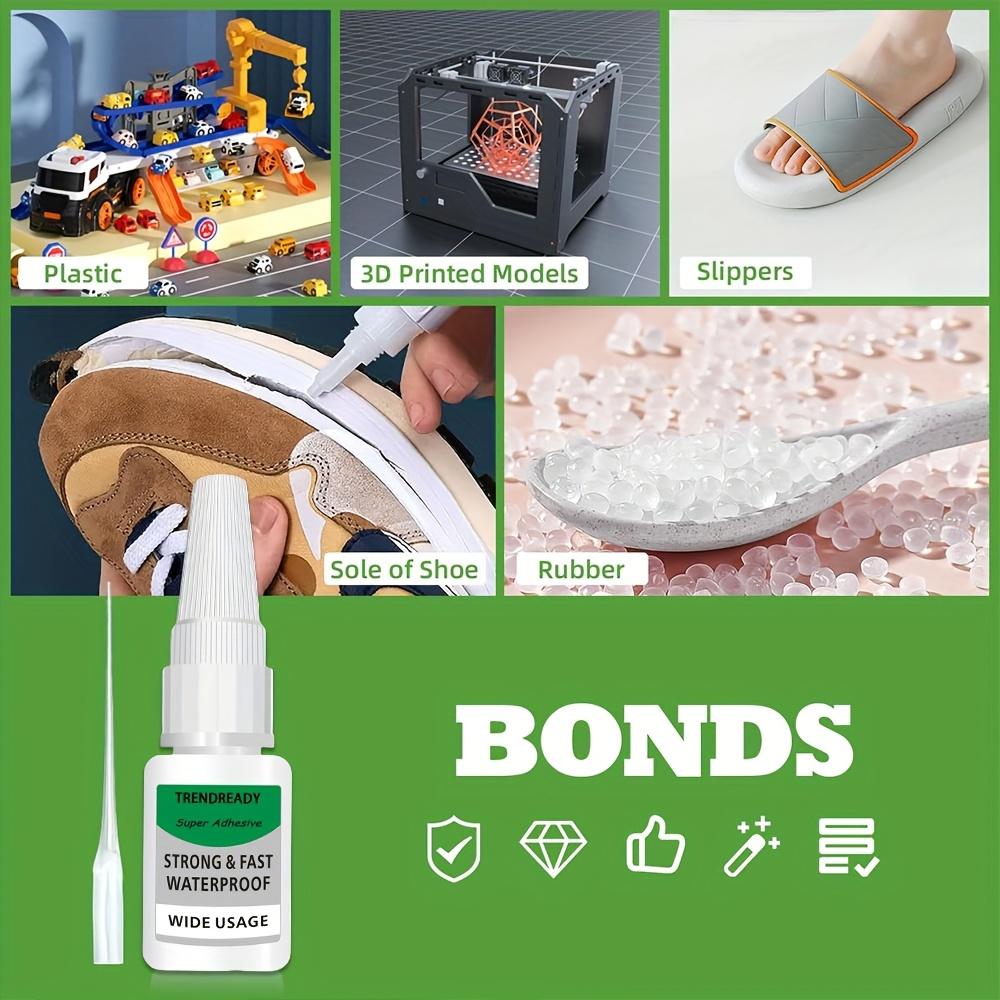 Versatile Super Glue Heavy Duty Fast Drying, Repairs On Shoes, Ceramics, Plastic Wood Metal & More, Heavy Duty for Everything