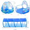 Portable 3 In 1 Kid Play Set Tent Ball Pit Crawling Tunnel Children Ball Pool Baby Balloon Playpen Yard Room Playground Gift Toy