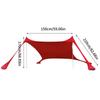 Strandzelt Sonnenschutz Zelt Camping Sonnenschirme Zelte Winddicht Einteiliges Outdoor Sonnenschirmzelt Für Campingausflüge, Angeln
