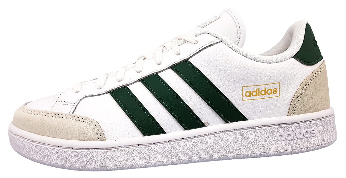 

Adidas Grand Court SE Footwear Gray Size cm Sneakers, White/College Green/Orbit (FW6688), 27.0