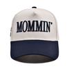 MOMMIN MAMA DAD Outdoor 3D Stickerei Baumwolle Retro Damen Verstellbar Trucker Kappe Lässig Herren Spleißfarbe Baseball Snapback Hüte