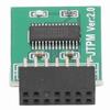 Msi TPM 2.0 Modul TPM 2.0 Modul Starke Verschlüsselung 14-Pin LPC-Schnittstelle TPM-Modulplatine für Win11 Grün